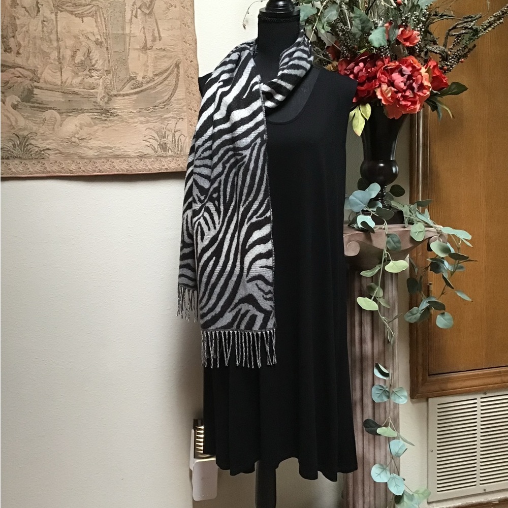 Eileen Fisher Black Maxi Dress - Picture 4 of 12